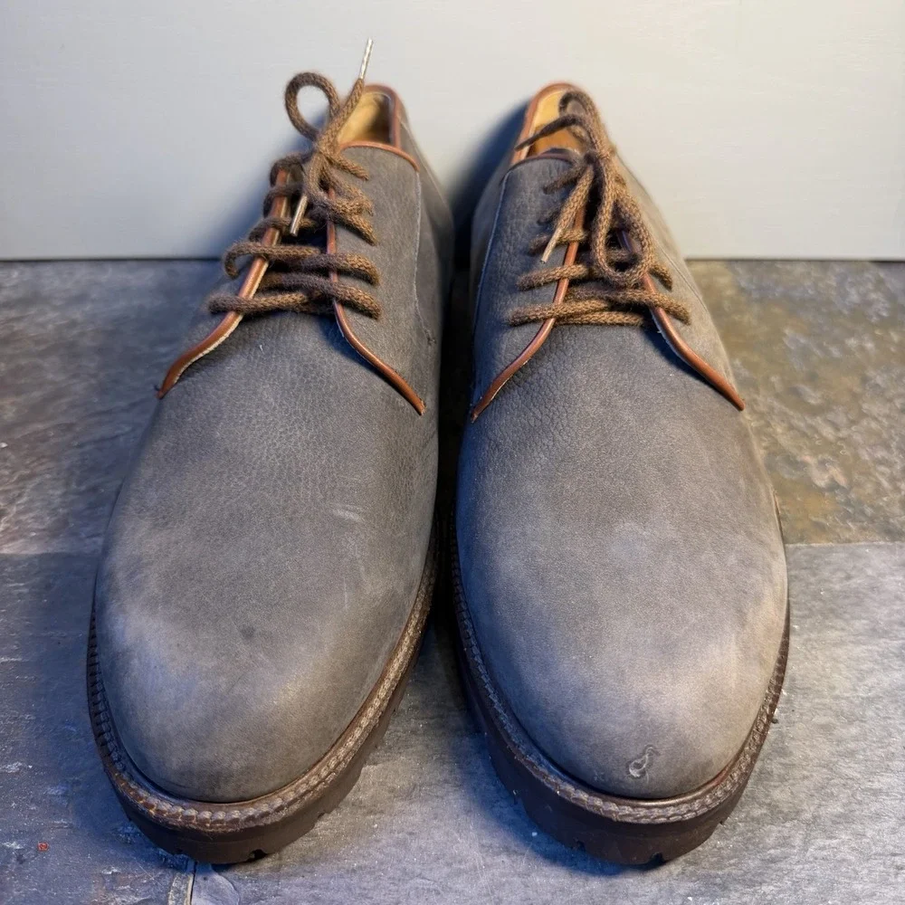 EVERGREEN footwear Dress Shoes Mens Size 13 D Suede Expert Shoe Makers